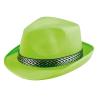 Chapeau "Trilby" - vert fluo