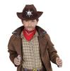 Chapeau de Cowboy pour enfant "Shérif" - marron