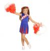 Costume pour enfant "Cheerleader" bleu-rouge - 1 
