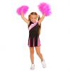 Costume pour enfant "Cheerleader" noir-fuschia - 1 