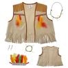 Set costume d'Indien pour enfant 5 pcs - 1 