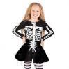 Costume pour enfant "Joli squelette" 3 pcs. - vue détaillée 