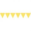 Guirlande de petits fanions "Happy Dots" 274 cm - jaune