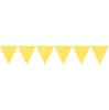 Guirlande de petits fanions "Happy Dots" 274 cm - jaune