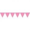 Guirlande de petits fanions "Happy Dots" 274 cm - rose vif
