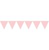 Guirlande de petits fanions "Happy Dots" 274 cm - rose