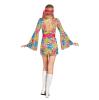 Costume "Flower Power Hippie Party" 3 pcs.