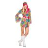 Costume "Flower Power Hippie Party" 3 pcs.