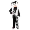 costume "Arlequin blanc-noir" 2 pcs.