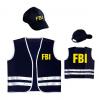 Kit de déguisement "FBI Agent" 2 pcs. - 2 