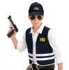 Kit de déguisement pour enfants "FBI" 2 pcs. - 1 