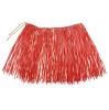 Minijupe en Raphia "Aloha" 40 cm - rouge