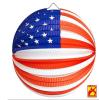 Lampion "USA" 25 cm - 1 