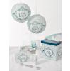 2 lampions "With love" - vert menthe exemple