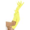 Gants longs "Neon Party" - jaune fluo 