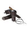 Ceinture imitation cuir avec étui "Western" - marron - 1 