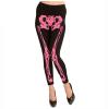 Legging "Squelette rose néon" - 1 