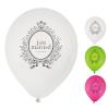 8 ballons de baudruche "Just Married"