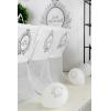 8 ballons de baudruche "Just Married" - blanc