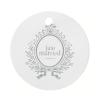 10 cartons nominatifs "Just Married" - blanc
