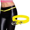 Ceinture fluo 100 cm - jaune fluo