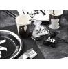 10 sachets en Organdi "Mr & Mrs" - Mr exemple 2