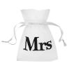 10 sachets en Organdi "Mr & Mrs" - Mrs