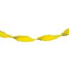 Guirlande en papier 6 m - jaune