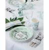 10 assiettes en carton "With love" exemple