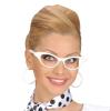 Lunettes de fête "Peggy Sue"- blanches - suggestion de présentation