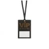  10 cartes "VIP" personnalisables avec collier en satin