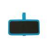 12 pancartes personnalisables avec pince - turquoise