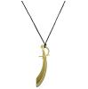 Collier de pirate "Sabre d'or"