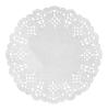 10 sets de table "Dentelle élégante" - blanc