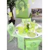 6 sets de table "Just Married" - vert