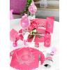 6 sets de table "Just Married" - rose vif