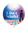 Déco de salle "Disco Night" 36 cm - verso