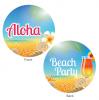 Déco murale "Aloha Beach Party" 36 cm