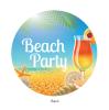 Déco murale "Aloha Beach Party" 36 cm - verso