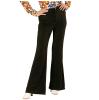 Pantalon pattes d´eph´ noir pour femme