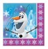 20 serviettes "La scintillante reine des neiges" - face 2