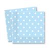 20 serviettes "Happy Day" - bleu clair