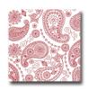 20 serviettes "Motif Paisley" - rouge