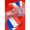 20 serviettes "Vive la France" - exemple