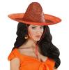 Sombrero 45 cm - orange  - 3 