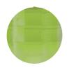 6 gros strass "Diamant rond" - vert