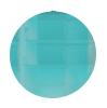 6 gros strass "Diamant rond" - turquoise