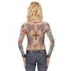 T-shirt tatoo pour femme "Motard"