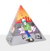 Déco de table pyramide "Hip Hop & Graffiti" 13,5 cm 5 pcs - surface 3