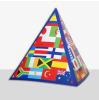 Déco de table pyramide "Drapeaux internationaux" 13,5 cm 5 pcs. - face 2